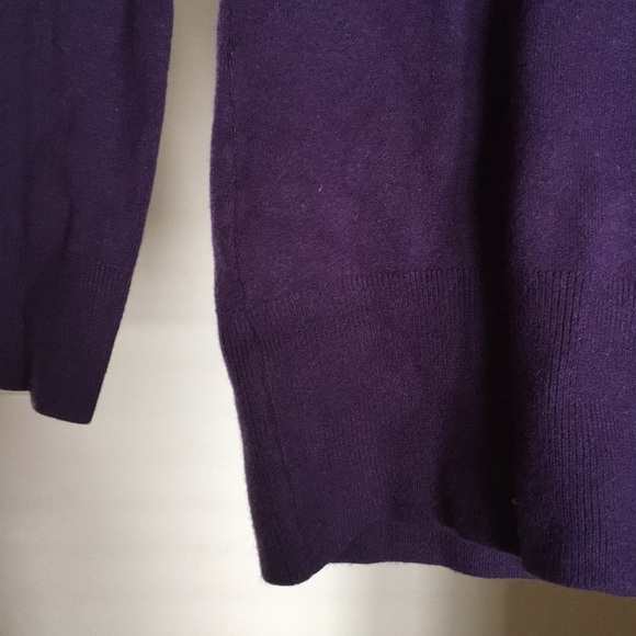 French connection purple cowl neck sweater - Picture 3 of 4